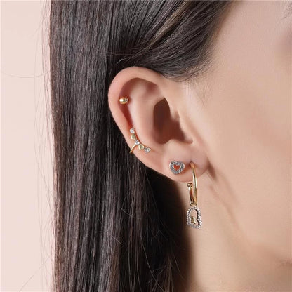 Earcuff corazones