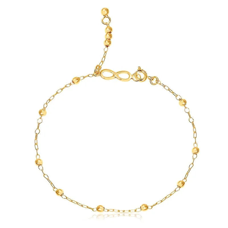 Pulsera Infinito Enchapado