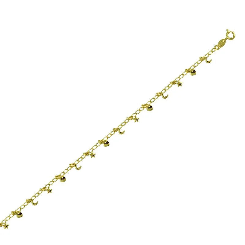 Tobillera Dije Estrellita Enchapado
