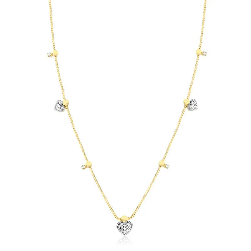 Chokers Corazoncito Enchapado