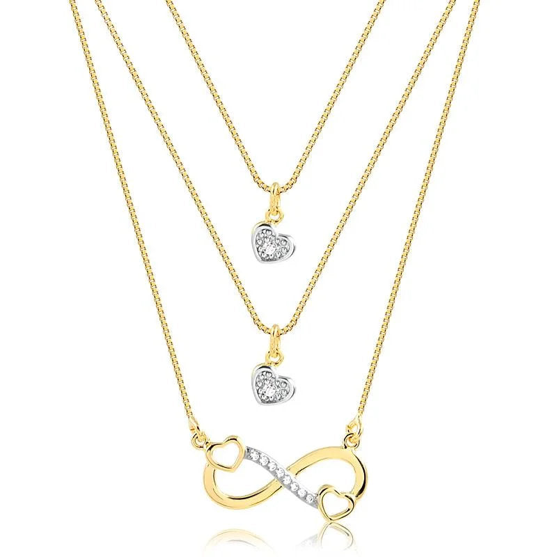 Cadena Triple Enchapado
